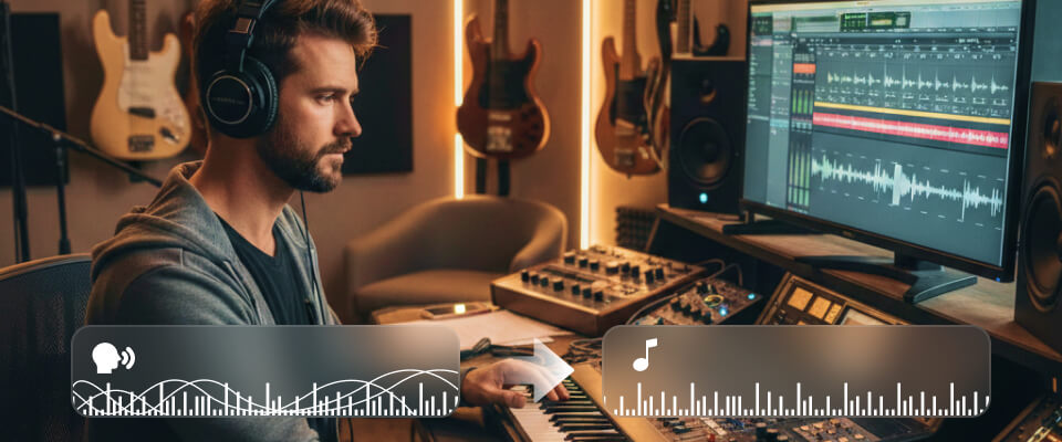 リミックスや編集のためにボーカルを削除する