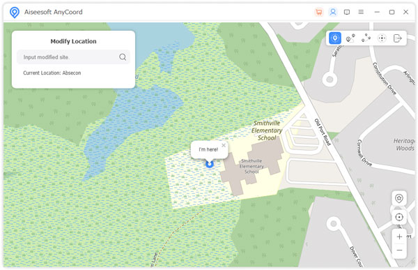 iPhoneの位置情報をごまかし