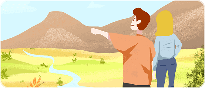 イラストレーターの絵