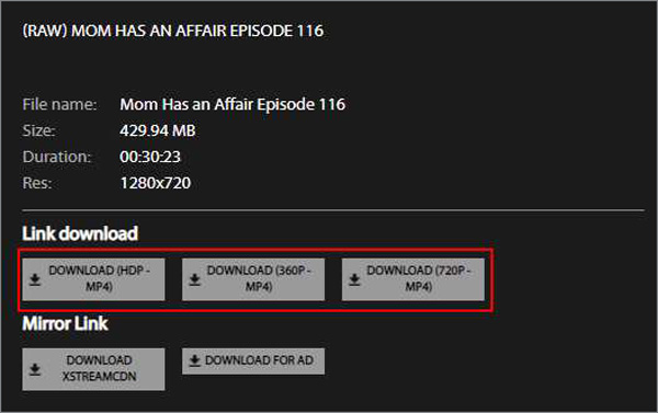 Dramacoolビデオをダウンロード